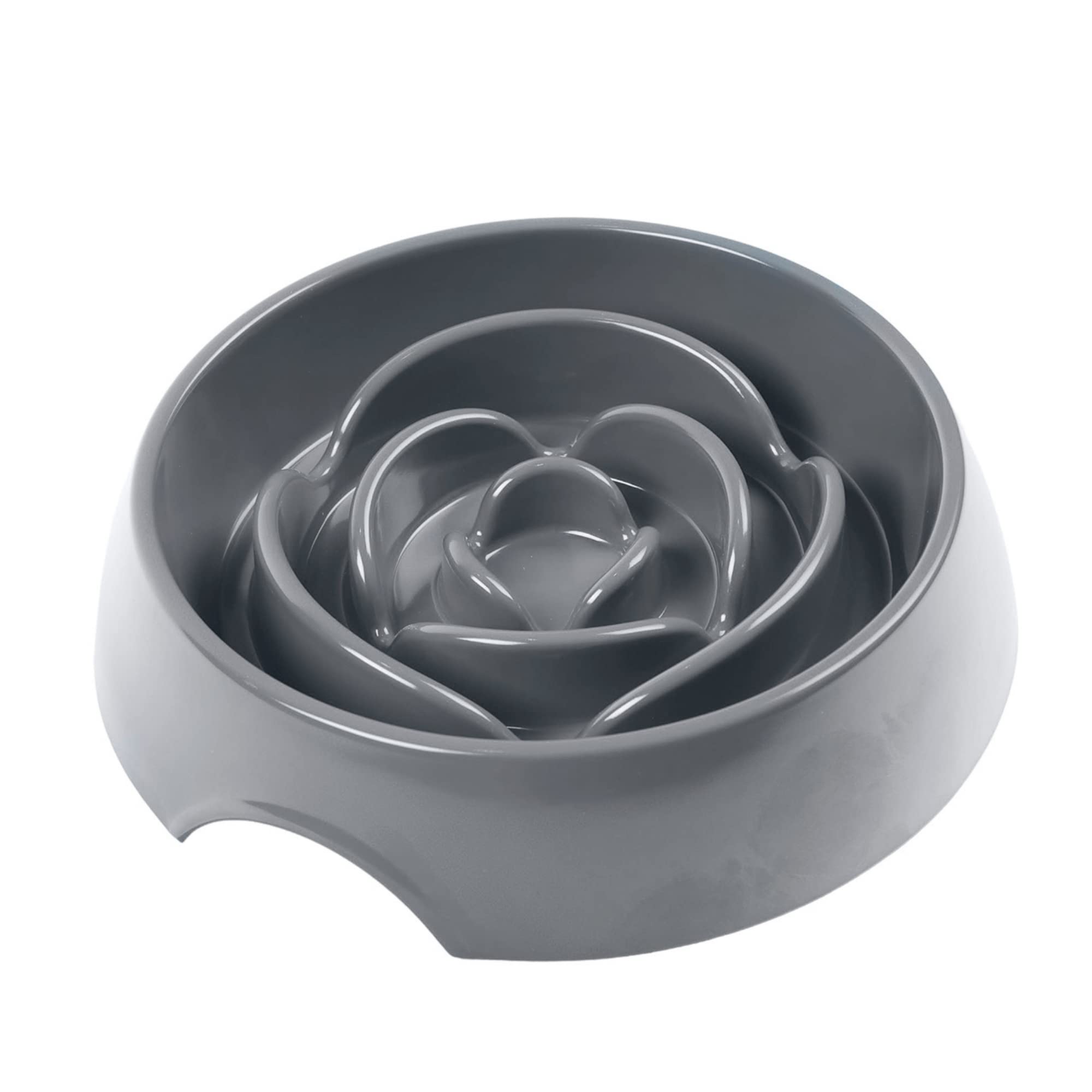 Messy Mutts Interactive Slow Feeder Dog Bowl - Fun Puzzle Feeder for Fast Eaters, Reduces Bloat & Improves Digestion - Perfect for Small, Medium & Large Dogs During Mealtime or Training Sessions