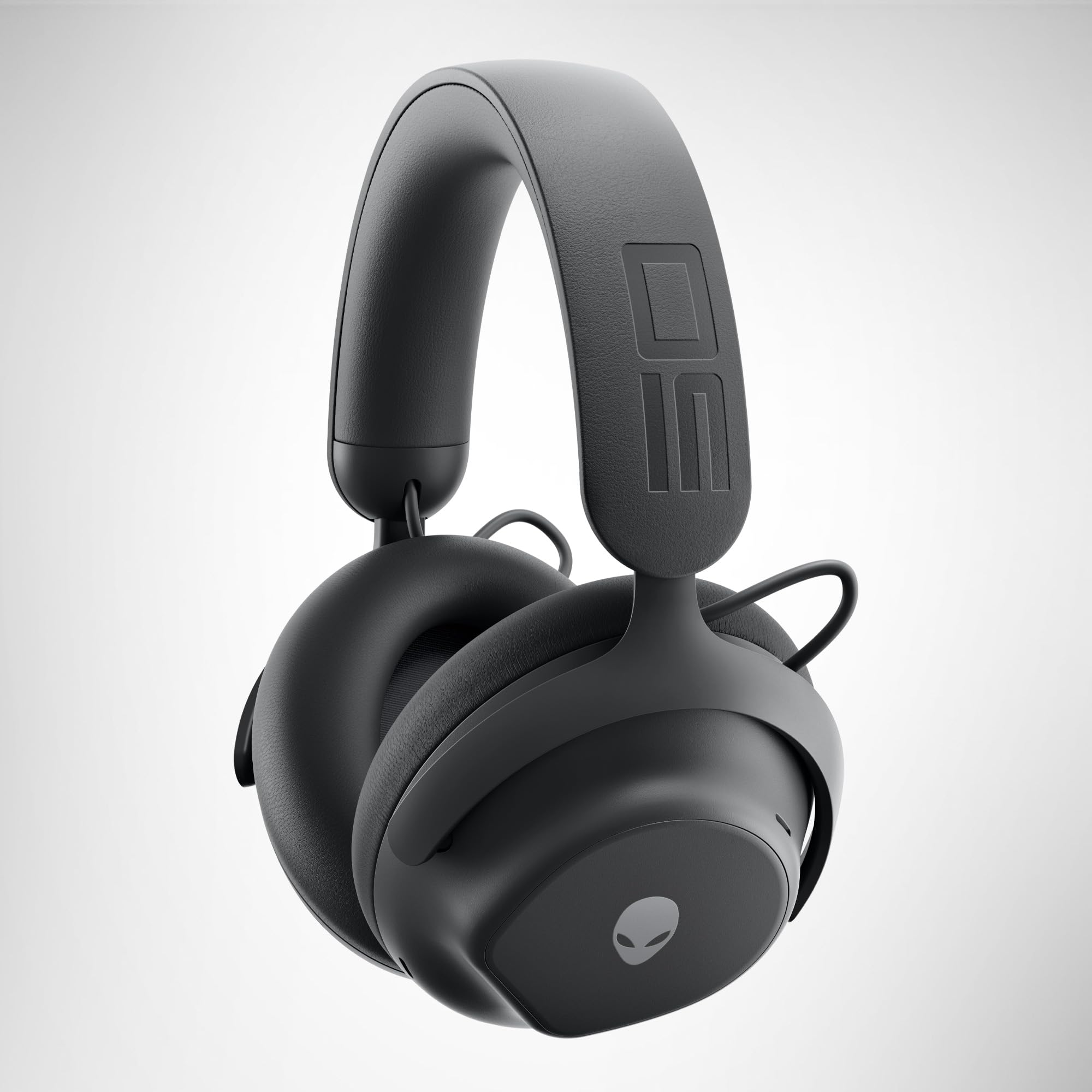 Alienware Pro Wireless Gaming Headset - Dual Mode Wired/Wireless, Bluetooth 5.3, 15-Min Fast Charge, 20Hz-20KHz Hi-Res Audio, 24H ANC Battery Life - Dark Side of The Moon | Perfect for PC/PS5/Xbox Gaming & Online Meetings