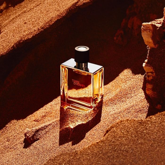 Terre D'Hermes Eau de Parfum for Men - 2.5 Oz / 75 mL Luxury Cologne Spray (187417) | Fresh Woody Scent for Date Night & Special Occasions