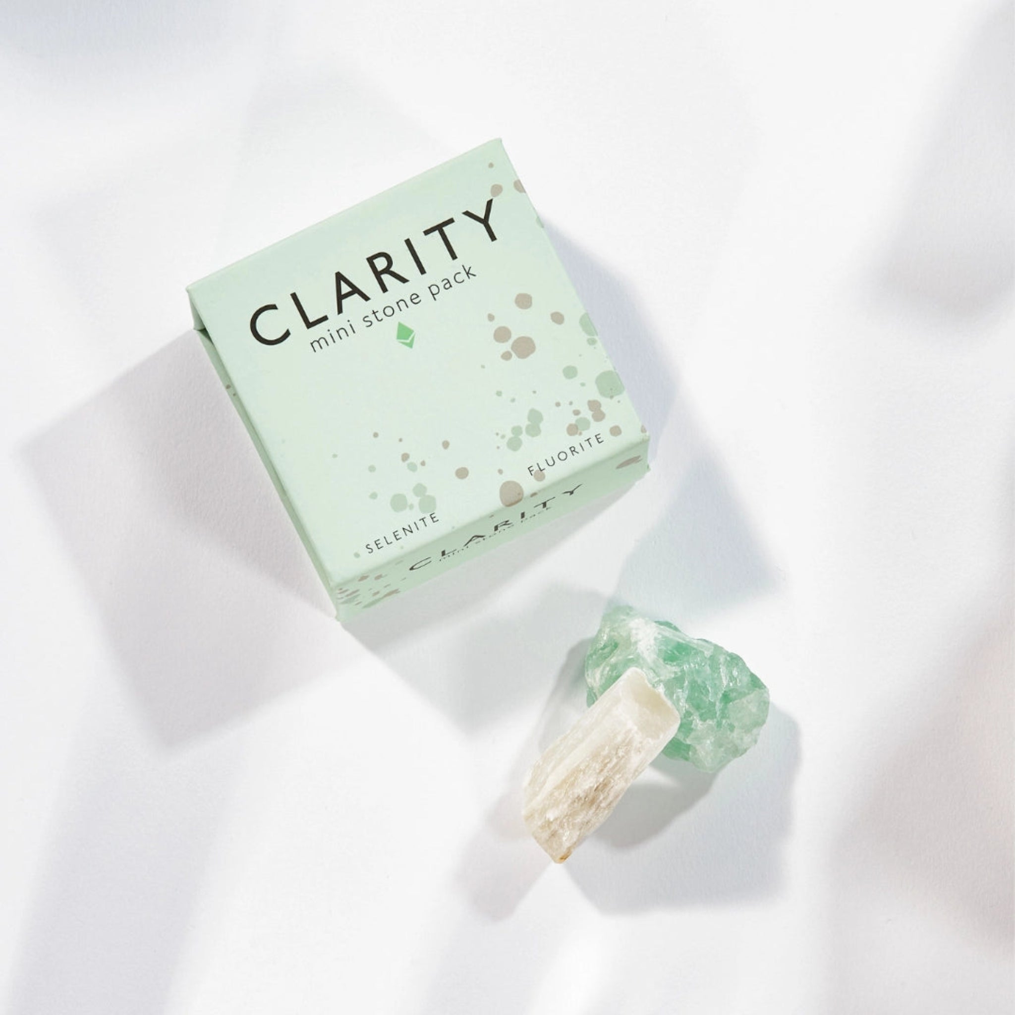 Clarity Mini Stone Pack - Natural Healing Crystals for Meditation, Stress Relief & Positive Energy - Perfect for Home, Office & Yoga Practice