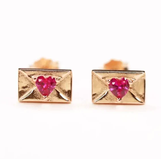 First Love Stud Pack - 14K Gold Plated Earrings for Women, Trendy Cartilage Hoop Earrings, Minimalist Jewelry Gift for Her - Perfect for Everyday Wear, Date Nights & Special Occasions