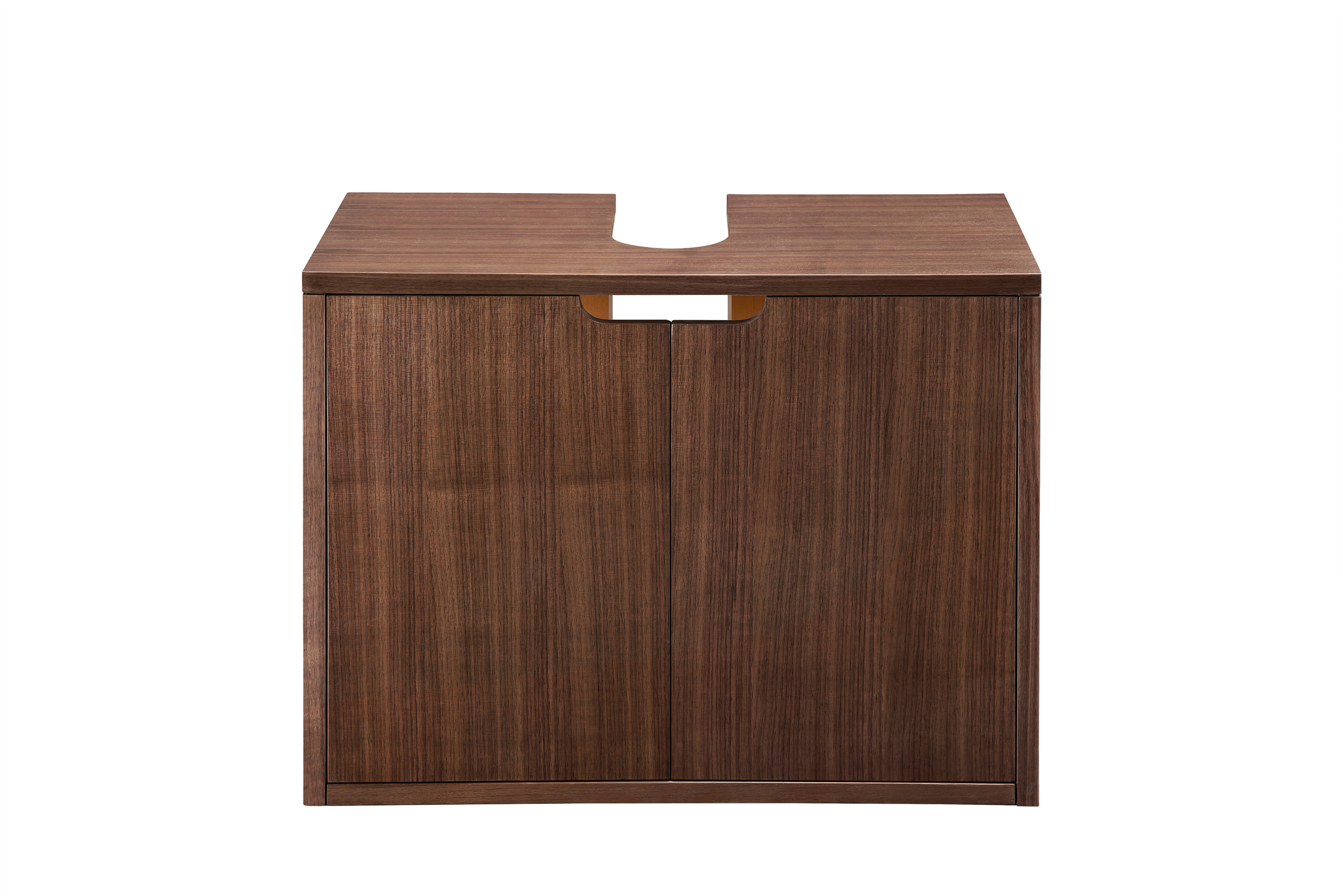 Boston 25 Storage Cabinet - Mid Century Modern Walnut Wood Organizer for Living Room, Bedroom & Office