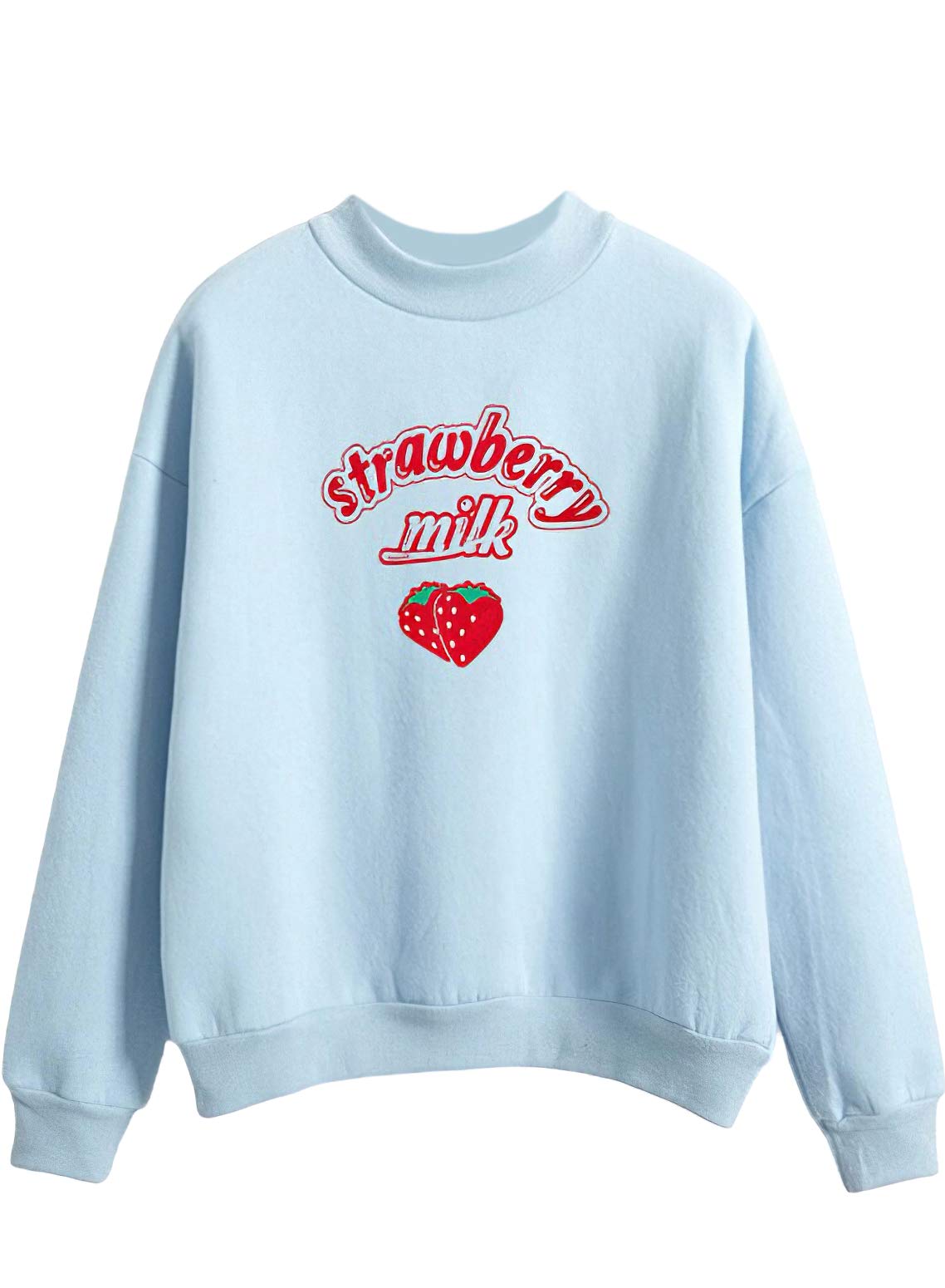 Cute Kawaii Cartoon Print Women's Casual Graphic Sweatshirt for Teen Girls - Perfect for School, Streetwear & Anime Cosplay Fashion
