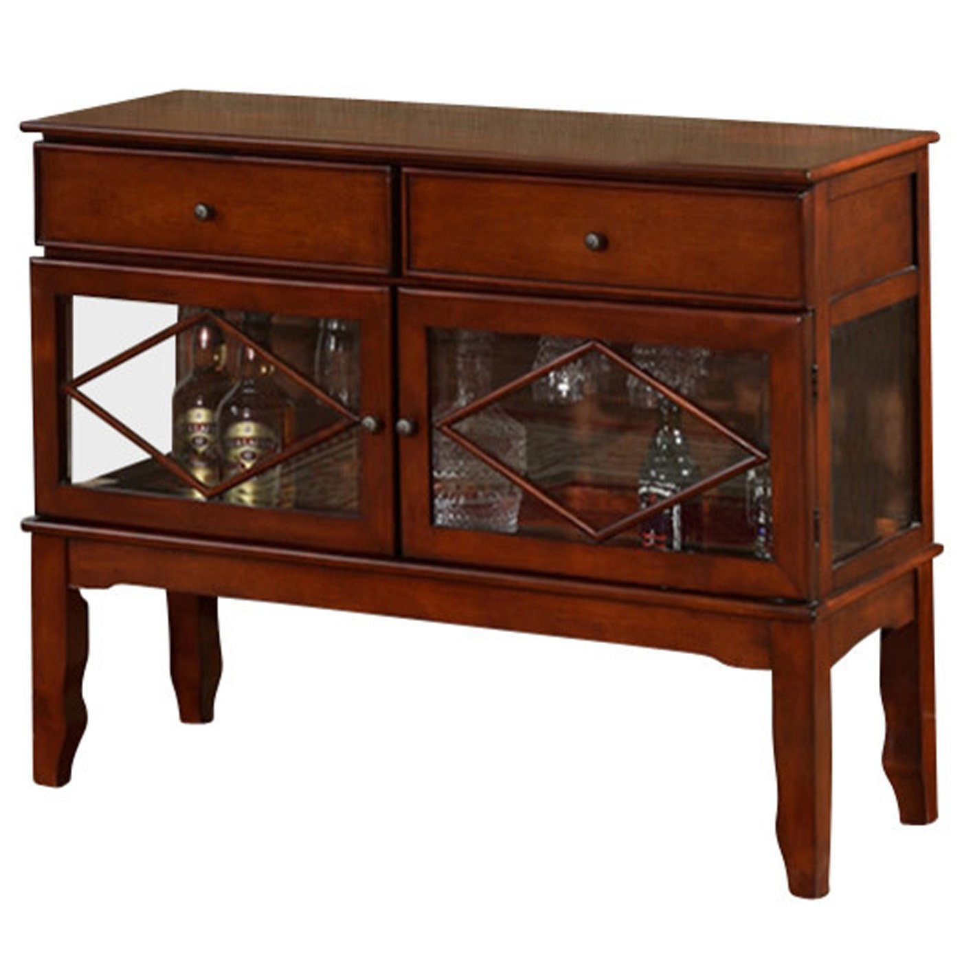 Premium Solid Cedar Buffet Cabinet - Rustic Wood Sideboard for Dining Room, Kitchen Storage & Home Decor | Perfect for Entertaining, Display & Organization
