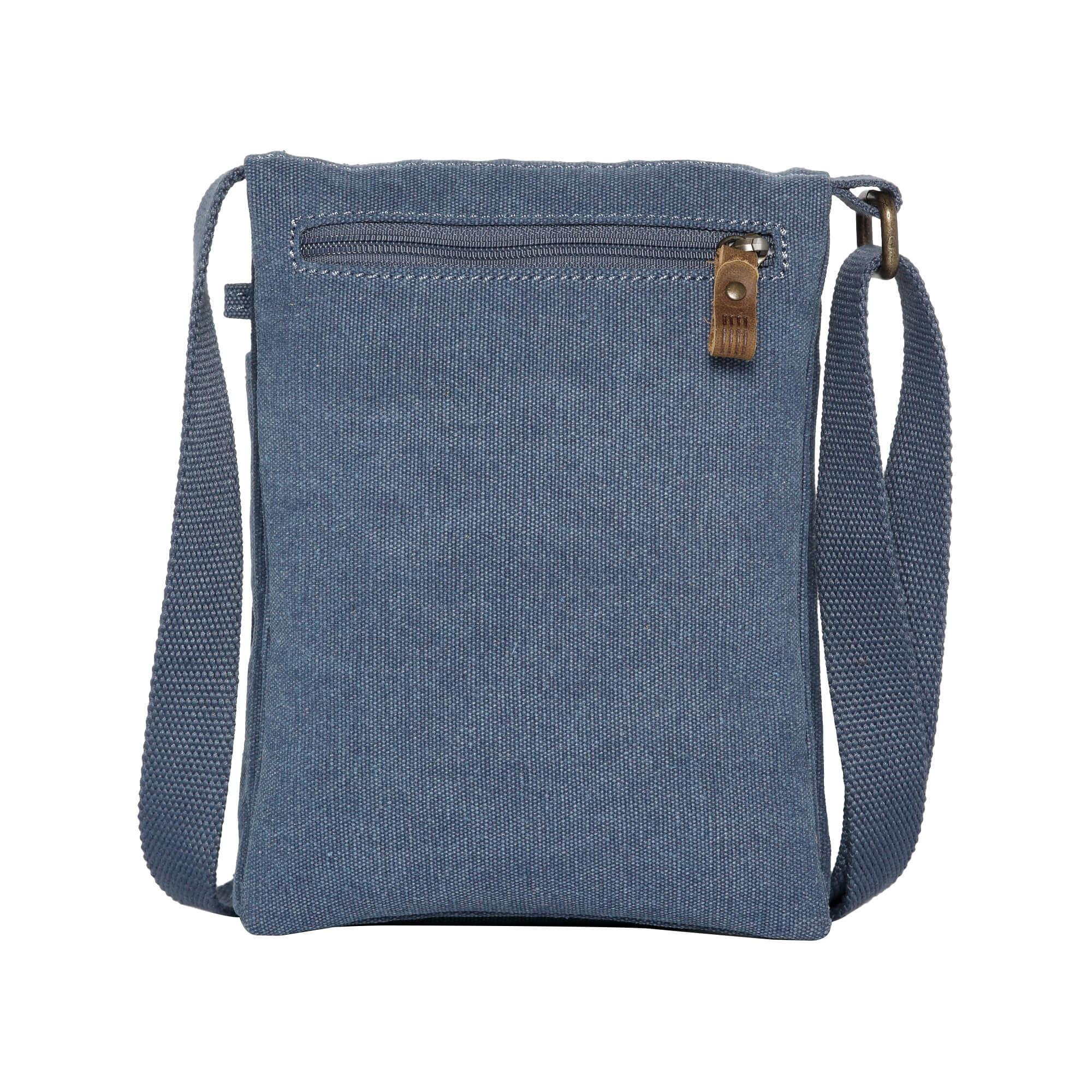 TRP0243 Troop London Classic Canvas Crossbody Bag - Stylish & Durable for Travel, Work & Everyday Use