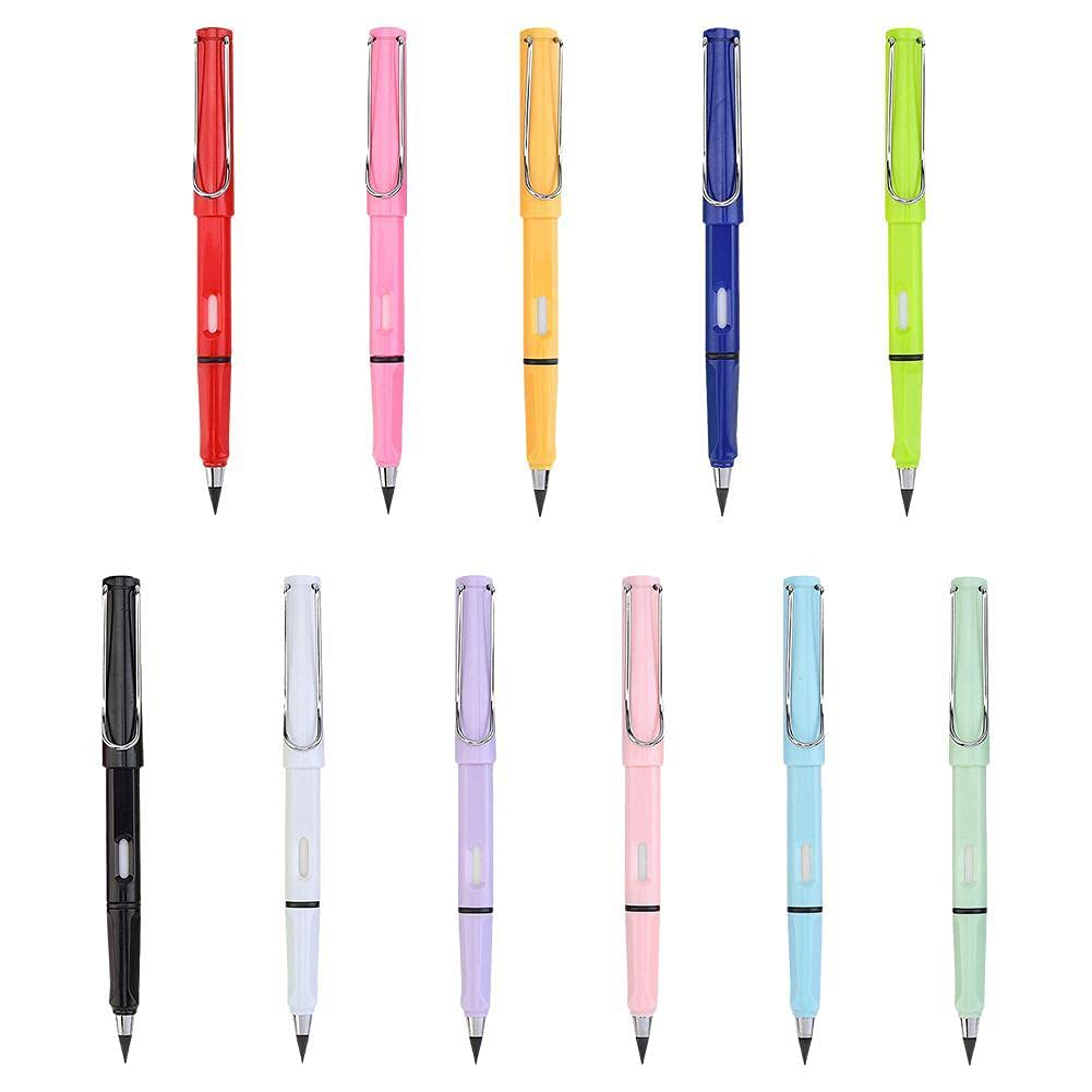 11PCS Eternal Pencil Set - No Ink Magic Pencil for Writing, Sketching & Art - Reusable & Eco-Friendly Writing Tool - Perfect Gift for Kids, Artists & Students - Ideal for School, Office & Creative Projects