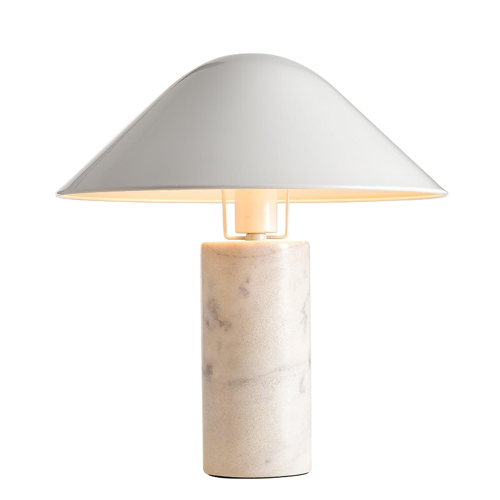 Elegant Adelaide Marble Table Lamp - Modern Home & Office Decor - Perfect for Bedroom, Living Room, and Workspace Lighting