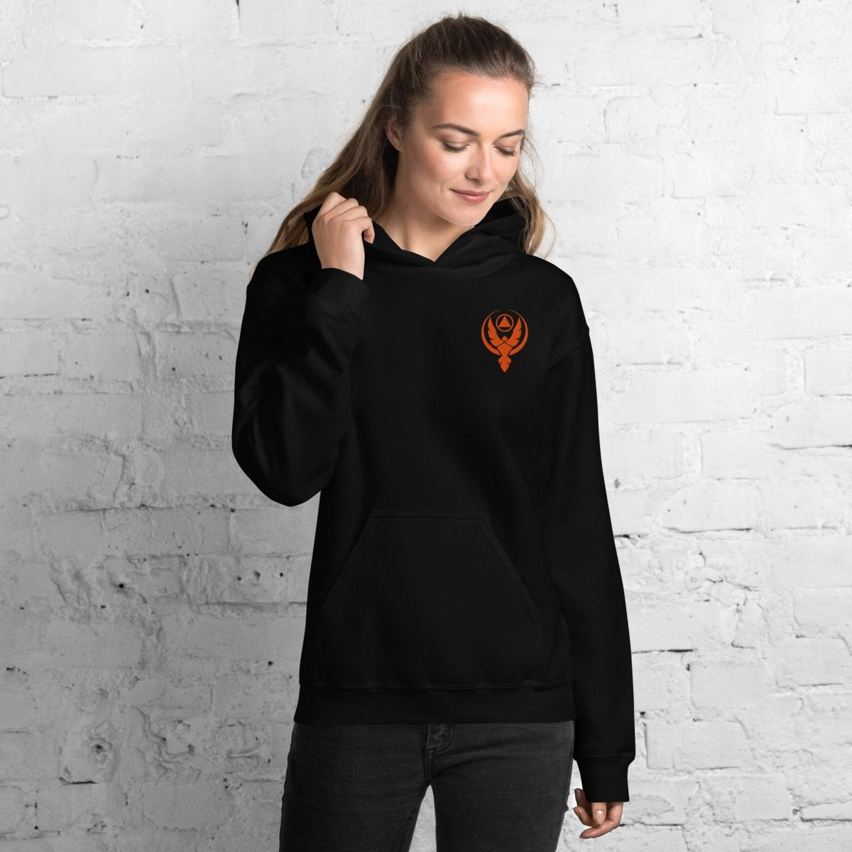 Sober Translations Volume 4 Hoodie - Phoenix Embroidered Front & Back Print Sweatshirt | Streetwear Fashion for Men & Women | Gym, Casual Outfit, Everyday Wear