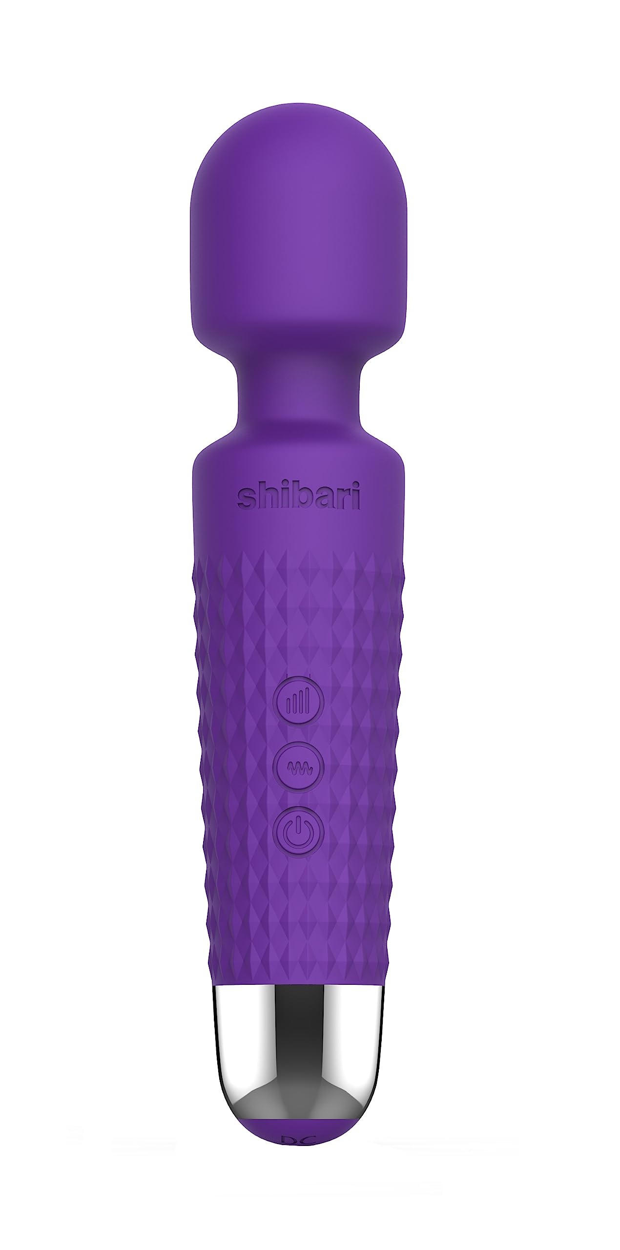 Shibari Mini Halo Vibrator - Powerful Cordless & Waterproof Wand Massager for Women | Ultra Quiet Clitoral Stimulator | Rechargeable Adult Sex Toy | Perfect for Solo Play & Couples Intimacy (Purple)