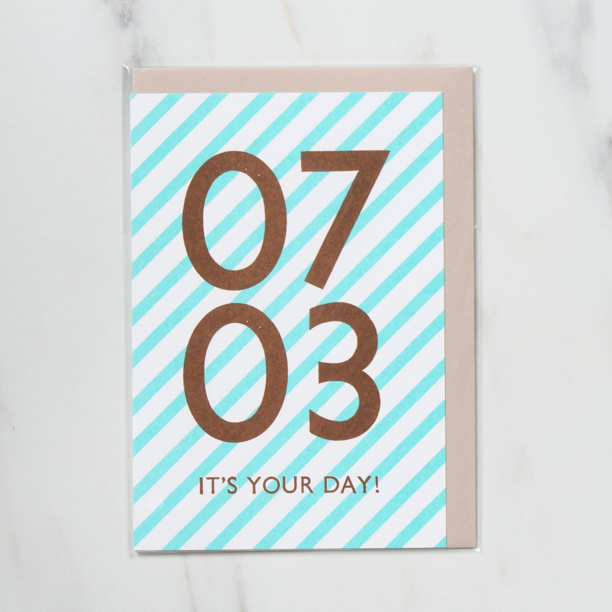 365 Find Your Day Card - July Edition | Premium Letterpress Letters for Birthdays, Anniversaries & Special Occasions | Perfect Gift for Loved Ones