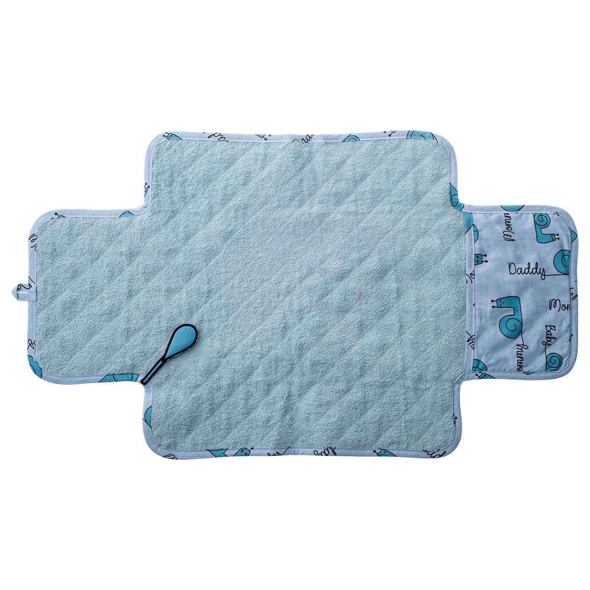 **Milk&Moo Sangaloz Baby Changing Pad - Waterproof, Portable & Foldable Diaper Mat for Travel & Nursery - Ultra Soft, Lightweight Design for On-the-Go Parents**    *(Perfect for Diaper Bags, Baby Showers, Daycare & Home Use)*