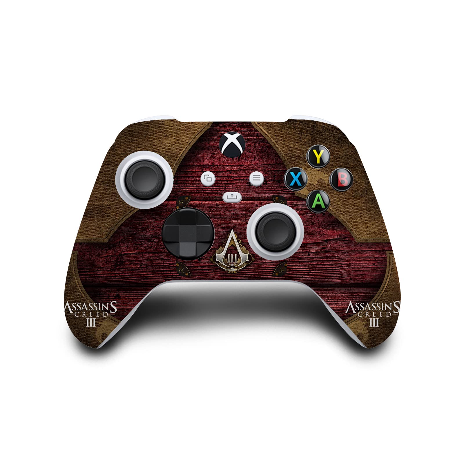 Officially Licensed Assassin's Creed Freedom Edition III Gaming Skin Decal - Matte Vinyl Sticker Cover for Xbox Series X Console & Controller Bundle - Perfect for Gaming Setups & Collector Displays