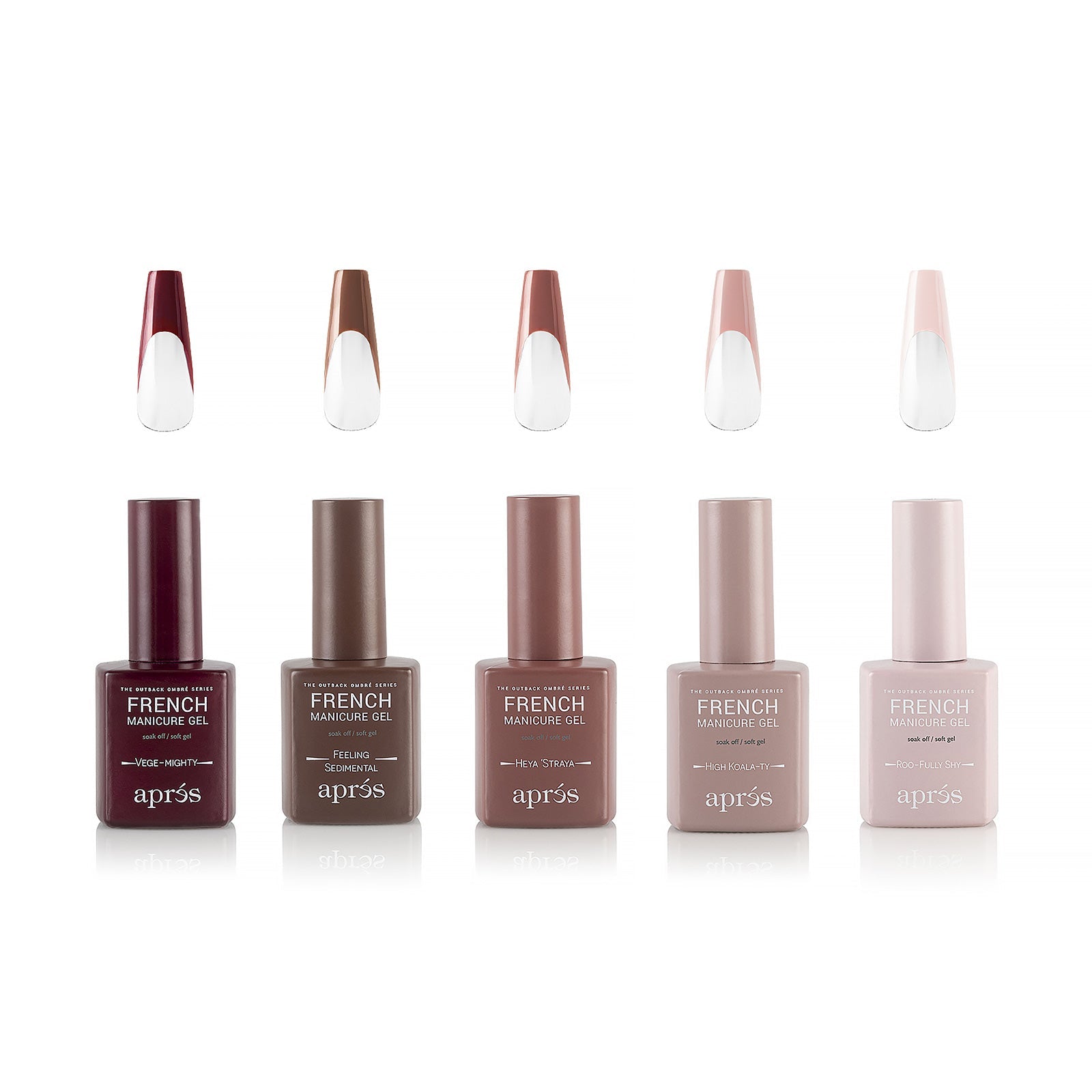Apres French Manicure Gel Polish - Long-Lasting Nail Polish for Salon-Quality Nails at Home | Perfect for DIY Manicures, Nail Art, and Special Occasions