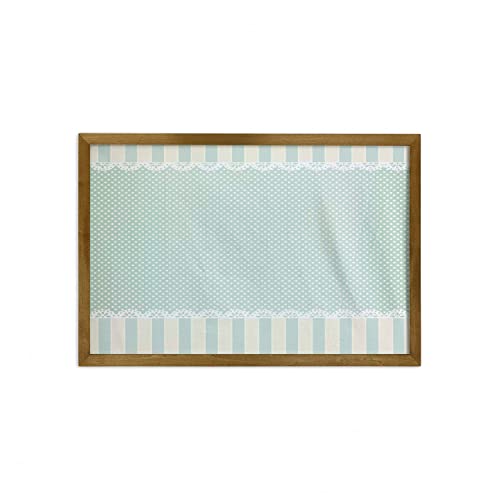 Almond Green Cream White