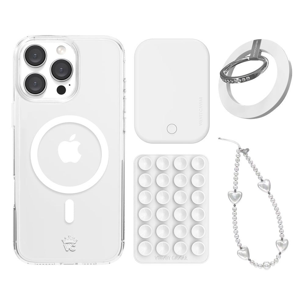 Clear iPhone Case with Anti-Slip Grip - Shatterproof Protective Cover for iPhone 14/13/12/11 Pro Max - Perfect for Workouts, Outdoor Activities & Everyday Use