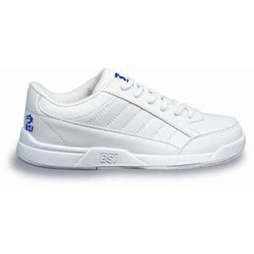BSI Boys Youth Sport White Bowling Shoes - Lightweight & Comfortable for League Play & Practice - Perfect for Kids & Teens Bowling Enthusiasts