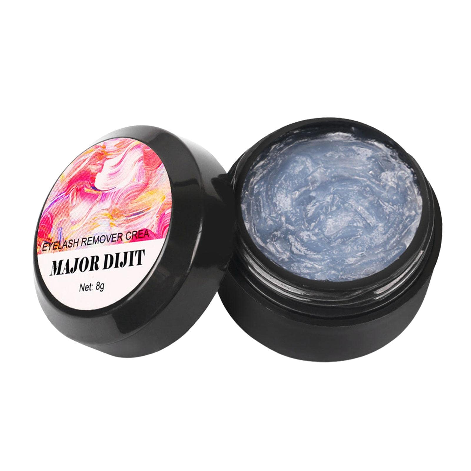 Leihou Lash Glue Remover Cream - Fast Acting Eyelash Extension Adhesive Dissolver, Gentle Formula for Sensitive Skin, Easy Control Applicator (8g) - Perfect for Salon Professionals & At-Home Lash Care