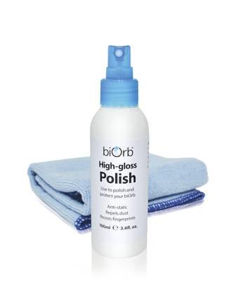 biOrb Aquarium Glass Polish & Microfiber Cloth Set - Keep Your Fish Tank Crystal Clear for a Healthy Aquatic Environment