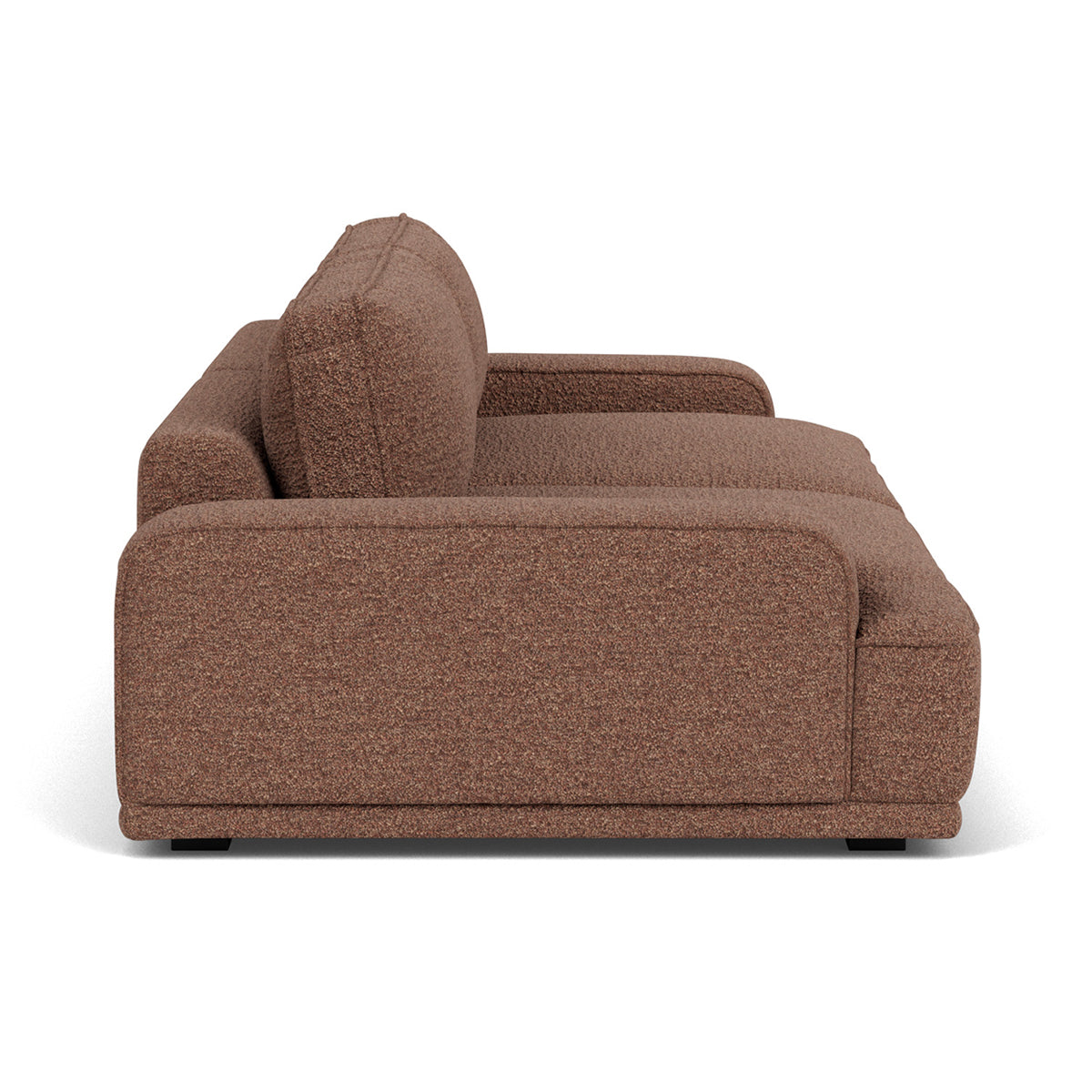 Leonora Boucle 3.5 Seater Sofa - Modern Upholstered Sectional Couch for Living Room | Soft Chenille Fabric | Comfortable Lounge Furniture for Home & Office