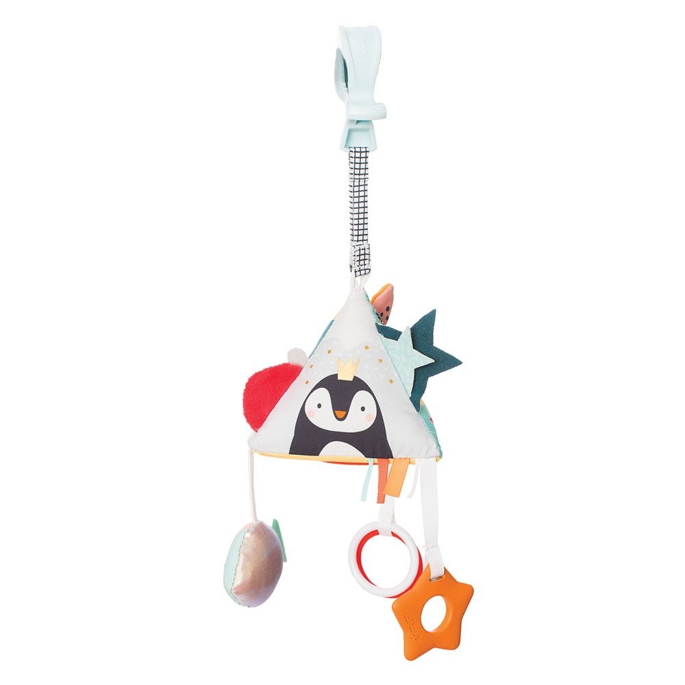 Taf Toys 12255 - North Pole Pyramid Baby Toy | Soft & Safe Sensory Play for Infants | Perfect for Nursery, Playtime & Early Learning Development