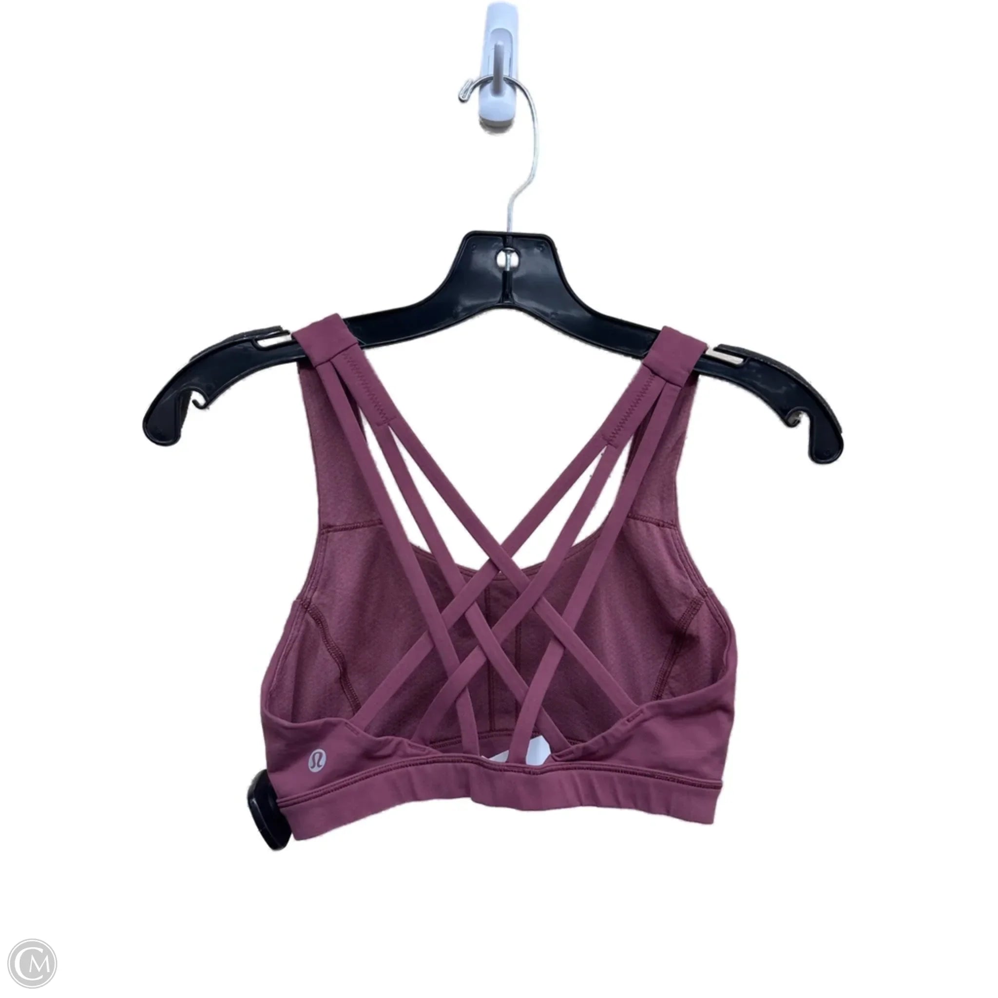Lululemon Pink Athletic Sports Bra Size 2 - High Support Workout Top for Running, Yoga & Gym