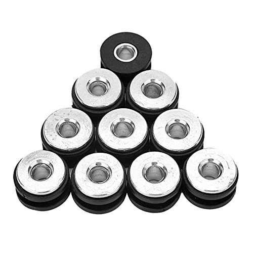 10Pcs Motorcycle Fairing Rubber Grommet Kit - Durable Bolt Accessories Replacement for Cowling & Body Panels | Perfect for Honda, Yamaha, Kawasaki Bike Maintenance & Repair