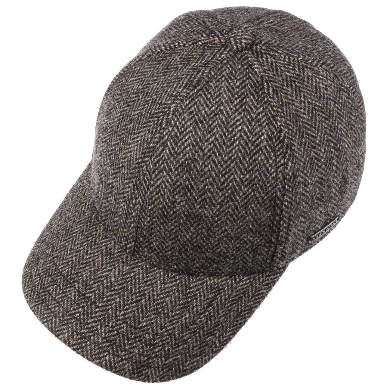 Stetson Plano Wool Cap for Men - Classic Winter Hat for Outdoor Activities, Hiking, and Casual Wear