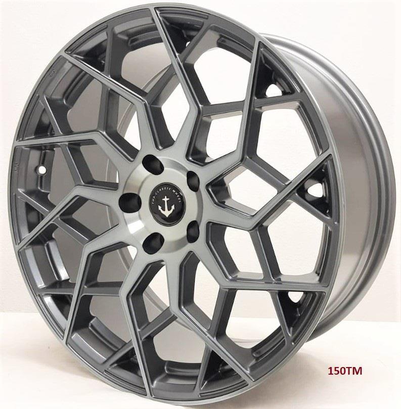 19'' Alloy Wheels for Nissan Altima 2.5L 3.5L S SL SV SR (2002 & Up) - 19x8.5 5x114.3 Bolt Pattern - Perfect for Performance Upgrades & Custom Styling