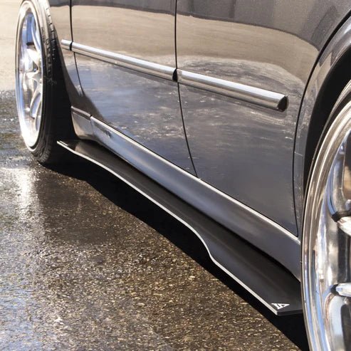 Lexus IS300 2001-2005 Street Aero Straight Faded Side Skirt Splitter Set - Car Body Kit for Performance & Style Upgrade - Perfect for Racing, Car Shows & Street Tuning