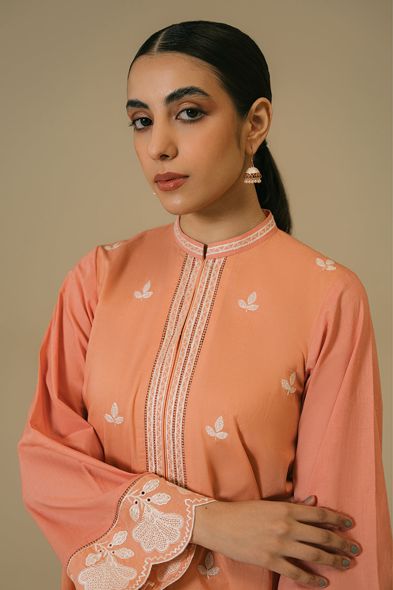 IRIS 2-Piece Cambric Embroidered Suit Set for Women - Elegant Traditional Outfit for Weddings, Parties & Special Occasions
