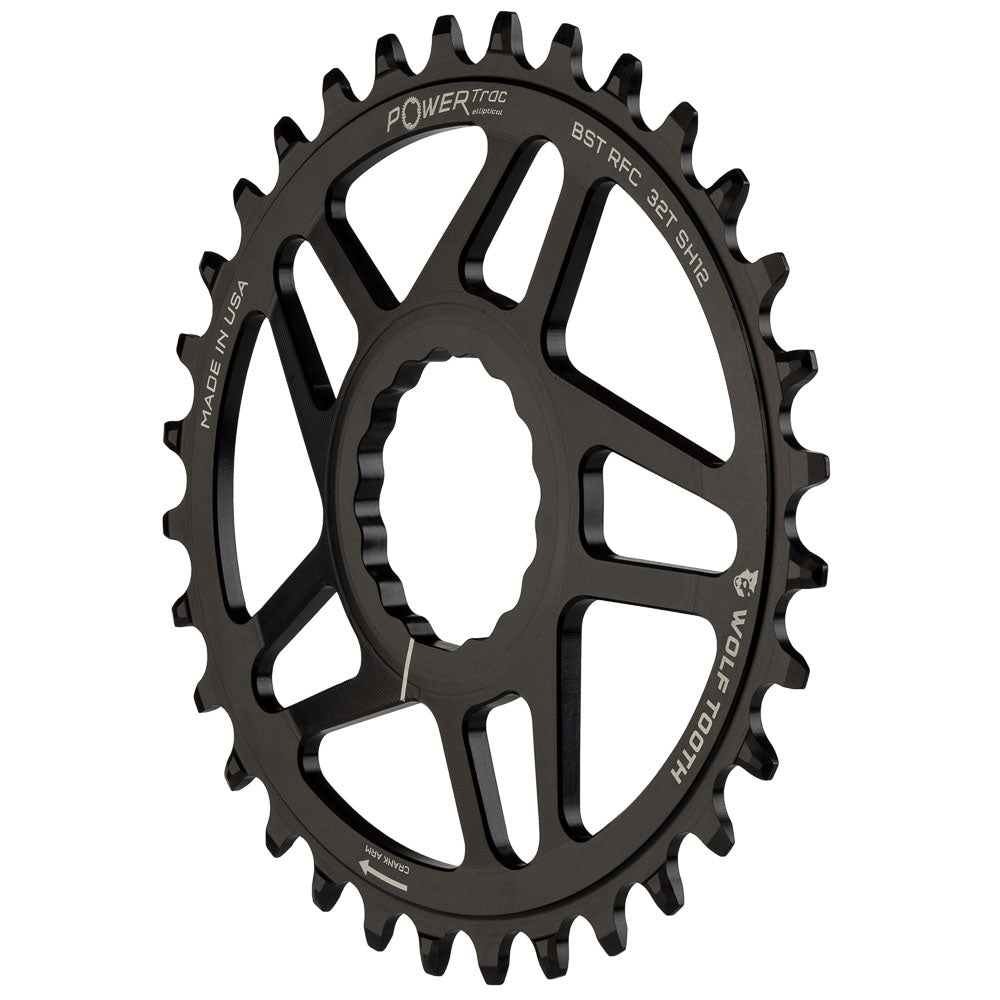 Race Face Cinch Oval Drop Stop Chainring - Boost 3mm Offset for Shimano HG+ - Perfect for Mountain Biking and Off-Road Cycling