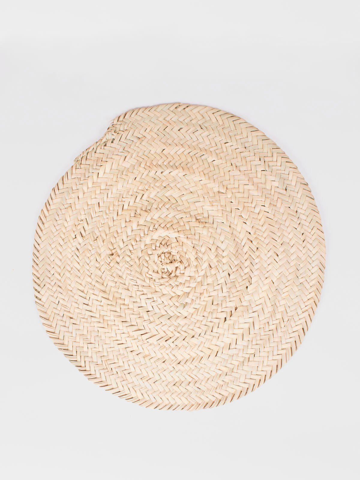 Eco-Friendly Palm Leaf Placemats Set of 6 - Natural & Durable Round Table Mats for Dining - Perfect for Indoor/Outdoor Use, Parties, Weddings, and Home Decor