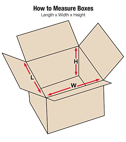 Aviditi 14x14x14 Inches Heavy Duty Corrugated Cardboard Boxes - 25 Pack, Kraft Brown Shipping Boxes for Moving, Packing & Storage - Perfect for Home, Office & Warehouse Organization