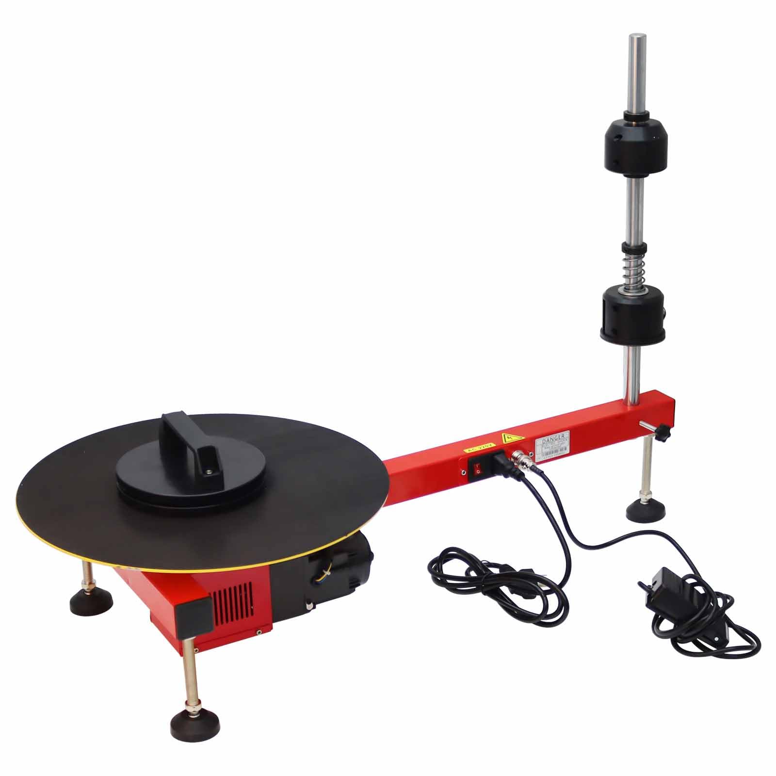 INTSUPERMAI Electric Pallet Stretch Wrapping Machine - 220V Industrial Film Dispenser for Secure Packaging | Ideal for Warehouse, Logistics & Shipping
