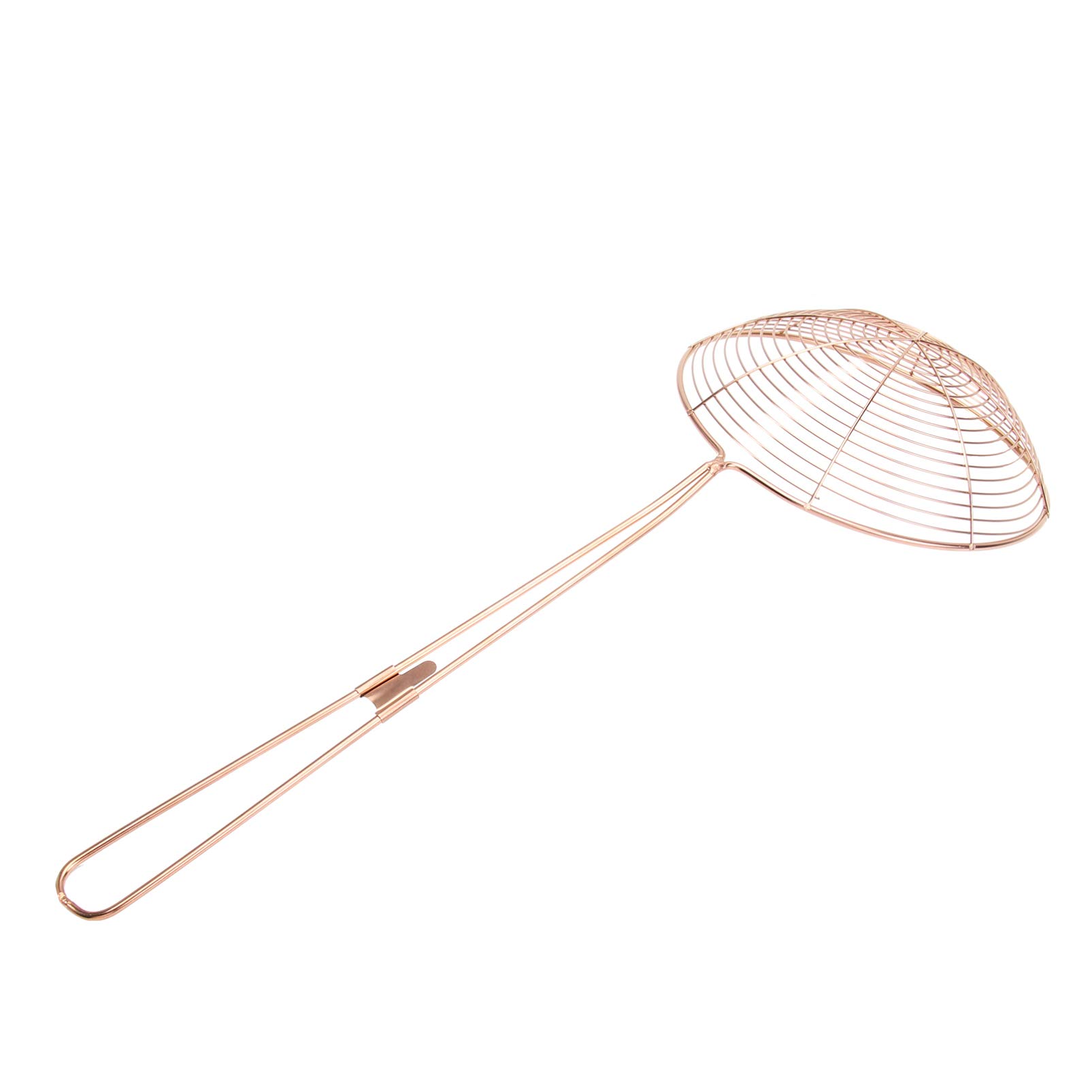 1pc Stainless Steel Colander Spoon - Oil Filter & Food Strainer for Frying, Cooking & Serving - Perfect for Kitchen, Restaurants & Outdoor BBQ
