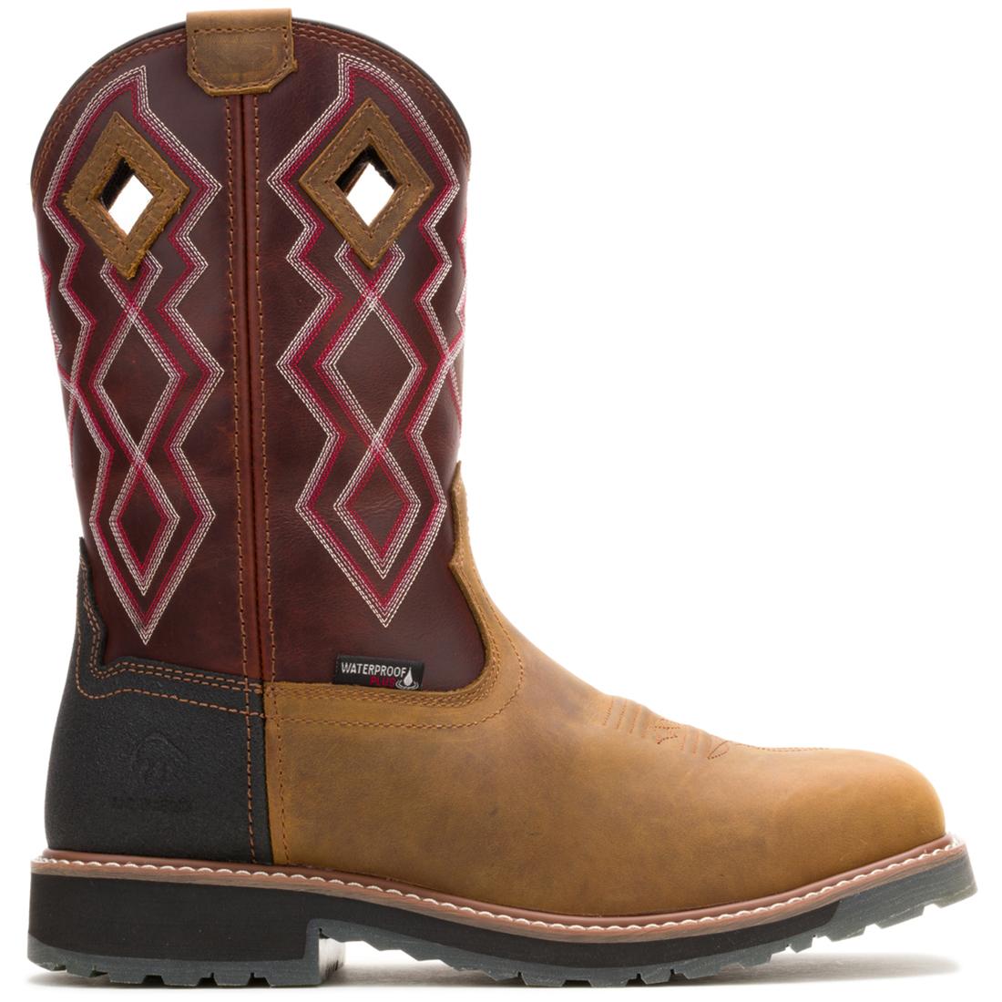 Rancher Pro Hyprest Nano Toe Pull On Wellington Work Boot - Waterproof, Slip Resistant, Rust Proof - Ideal for Farming, Construction & Outdoor Work