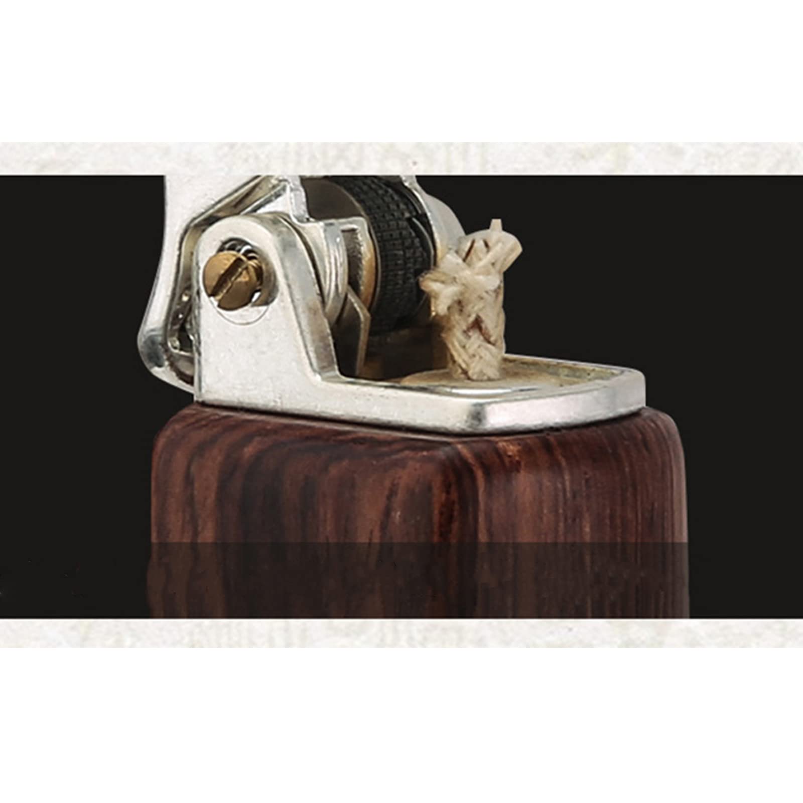 Portable Sandalwood Windproof Lighter for Men - Smoking & Outdoor Use