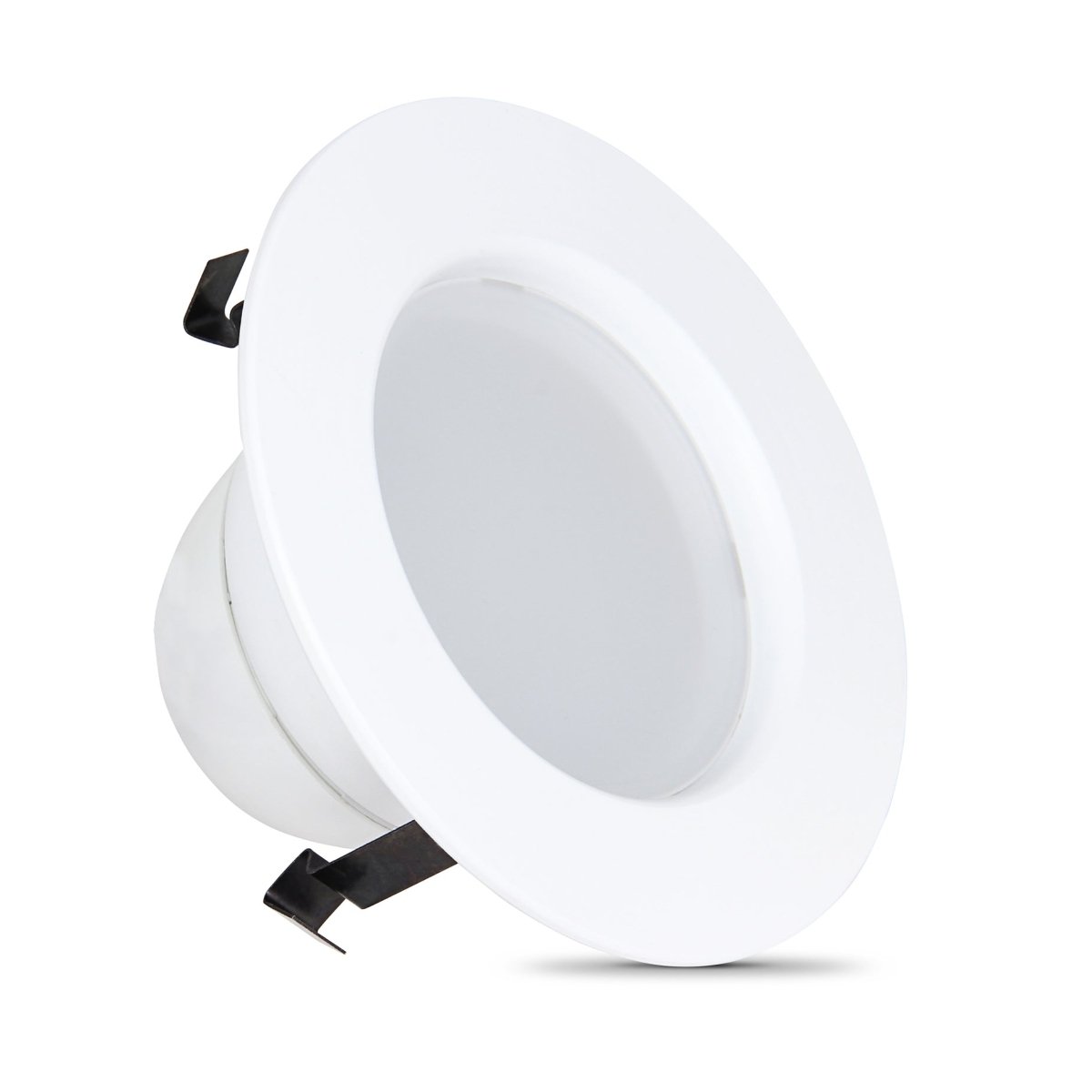 4 Inch LED Recessed Downlight - 6W Color Selectable Ceiling Light with Standard Base Adapter (540 Lumens) - Perfect for Kitchen, Bathroom, and Living Room Lighting