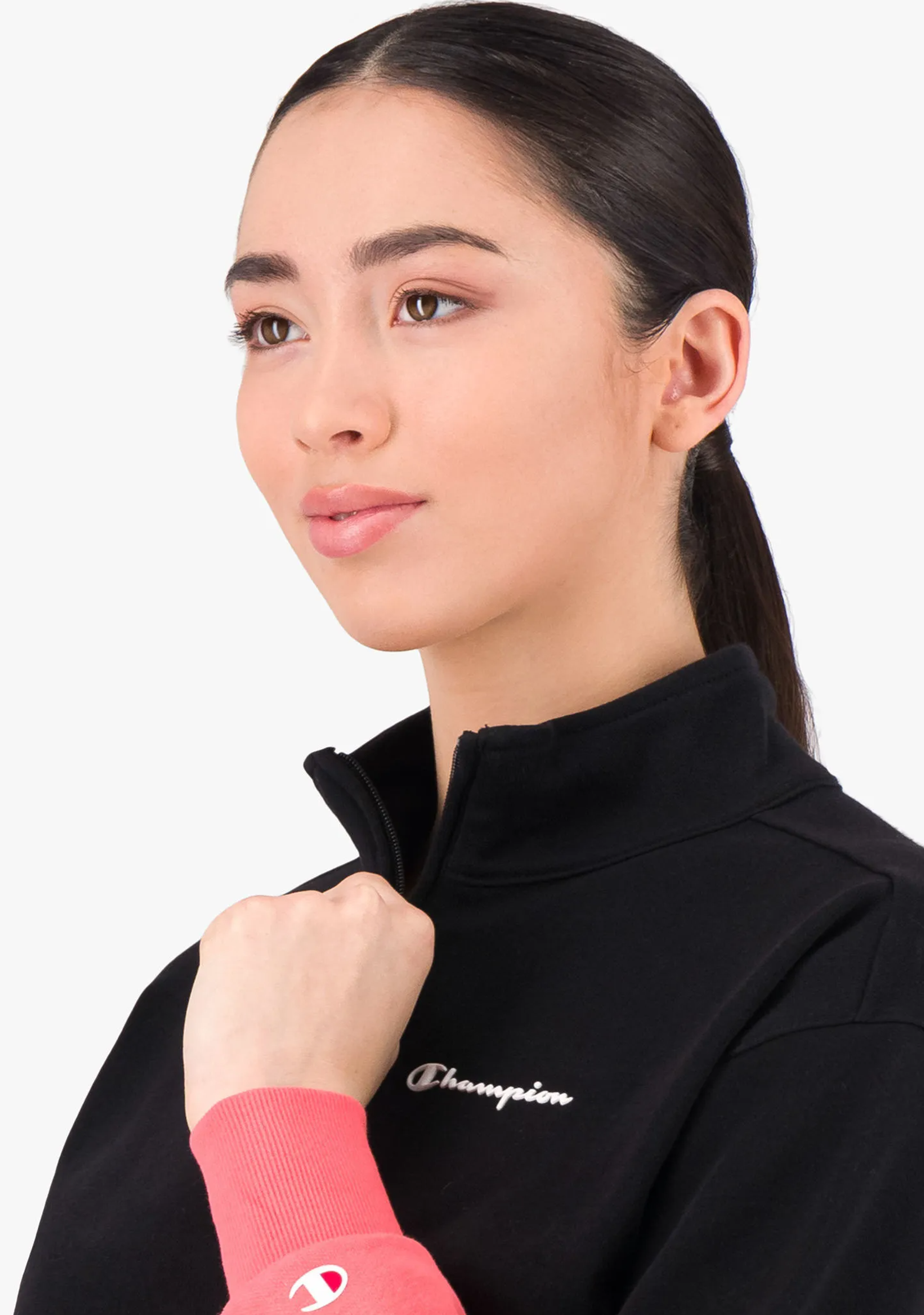Champion Women's Rochester Neo Quarter Zip Pullover Fleece Sweatshirt - Warm & Comfortable for Casual Wear, Workout, and Outdoor Activities