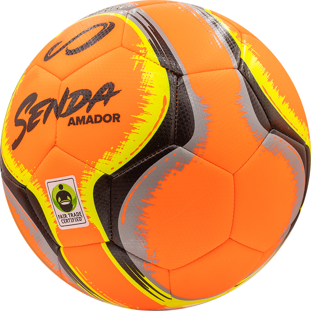 Senda Athletics Amador Training Soccer Ball - Size 5, High Performance, Durable, Orange - Perfect for Soccer Practice, Training Sessions & Youth Games