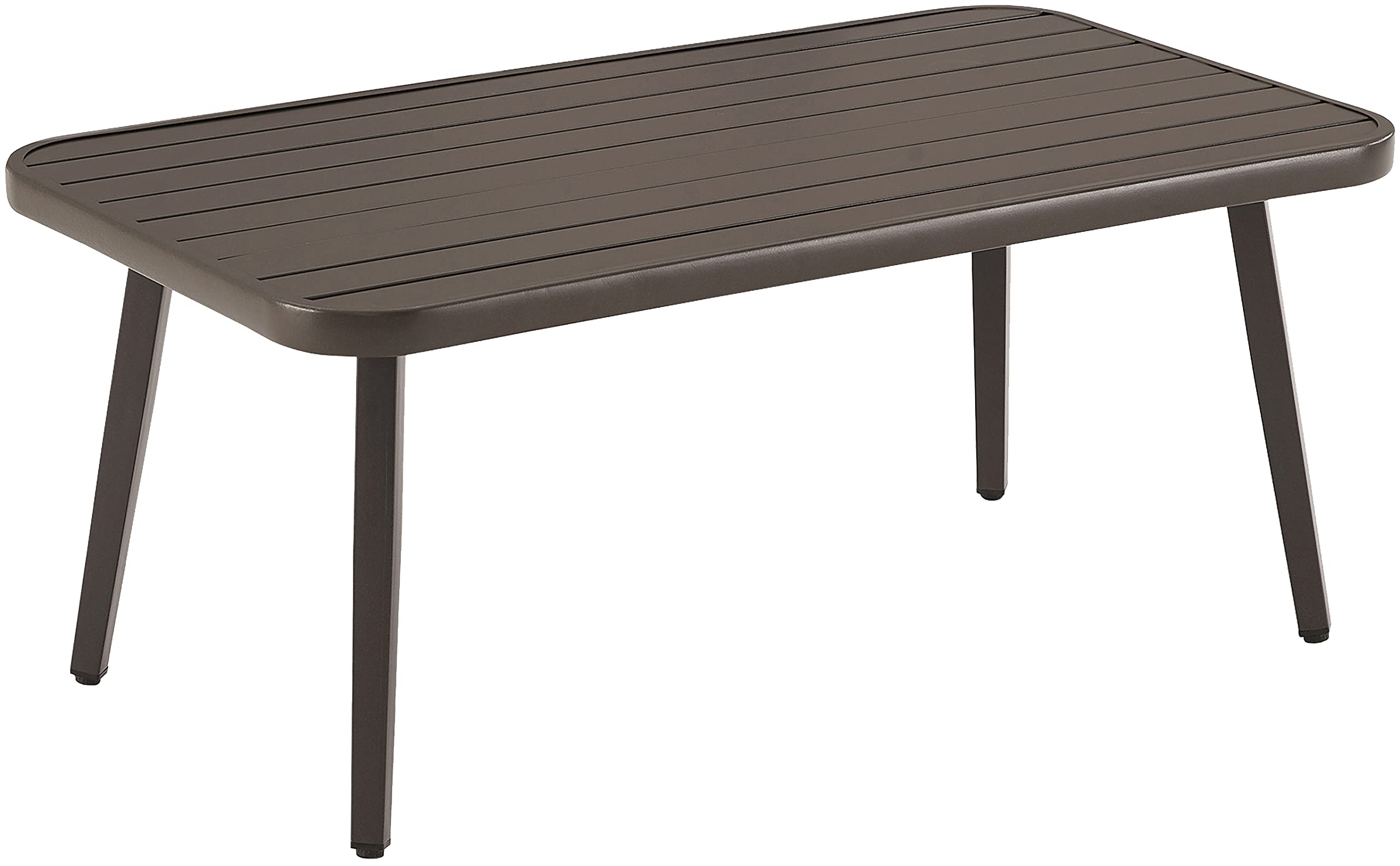Crosley Furniture Haven 2-Piece Wicker Outdoor Coffee Table and Loveseat Set - Light Brown Patio Furniture with Gray Cushions for Porch, Garden & Backyard Relaxation