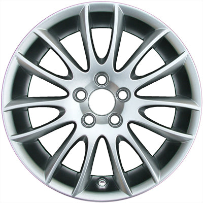Volvo S60 17-Inch ALY070304 OEM Wheels (2007-2009) - Hypersilver Finish - Part #30671512 - Perfect for Replacement & Car Upgrades