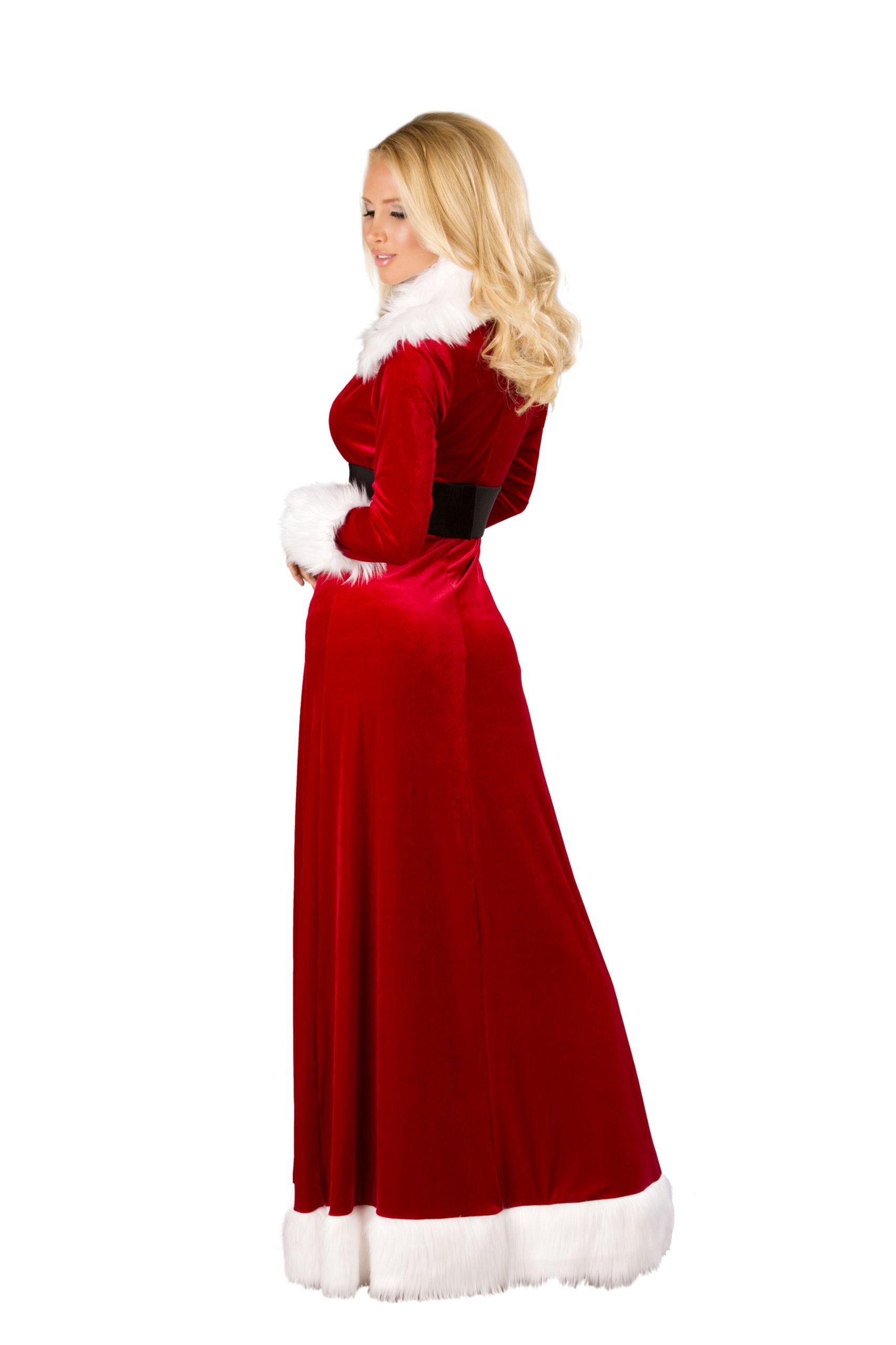 Sexy Women's 3-Piece Miss Claus Costume - Christmas Party Outfit for Adults, Cosplay, Holiday Events & Festive Gatherings