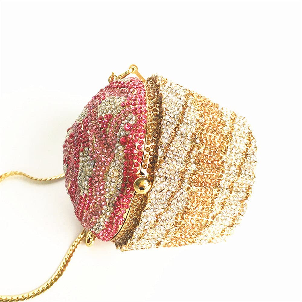 Sparkling Crystal Clutch Purse for Women - Elegant Diamond Evening Bag for Wedding, Party & Bridal Events | Perfect Prom, Gala & Formal Occasion Accessory