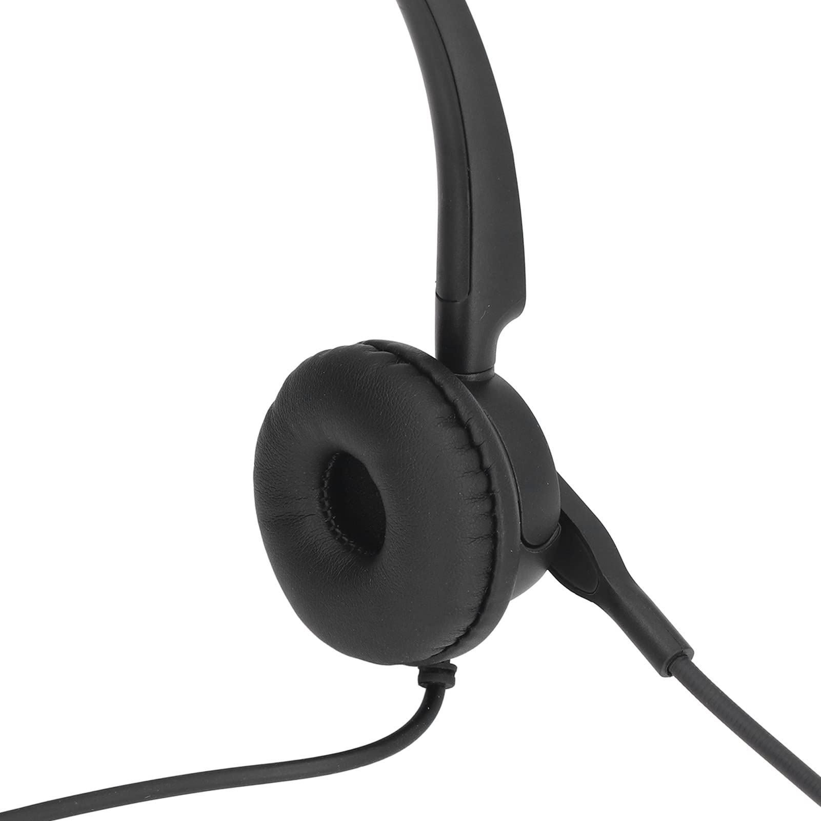 Elprico USB Wired Office Headset with Noise Cancelling Microphone - Adjustable Call Center Headphones for Customer Service, Remote Work & Online Meetings