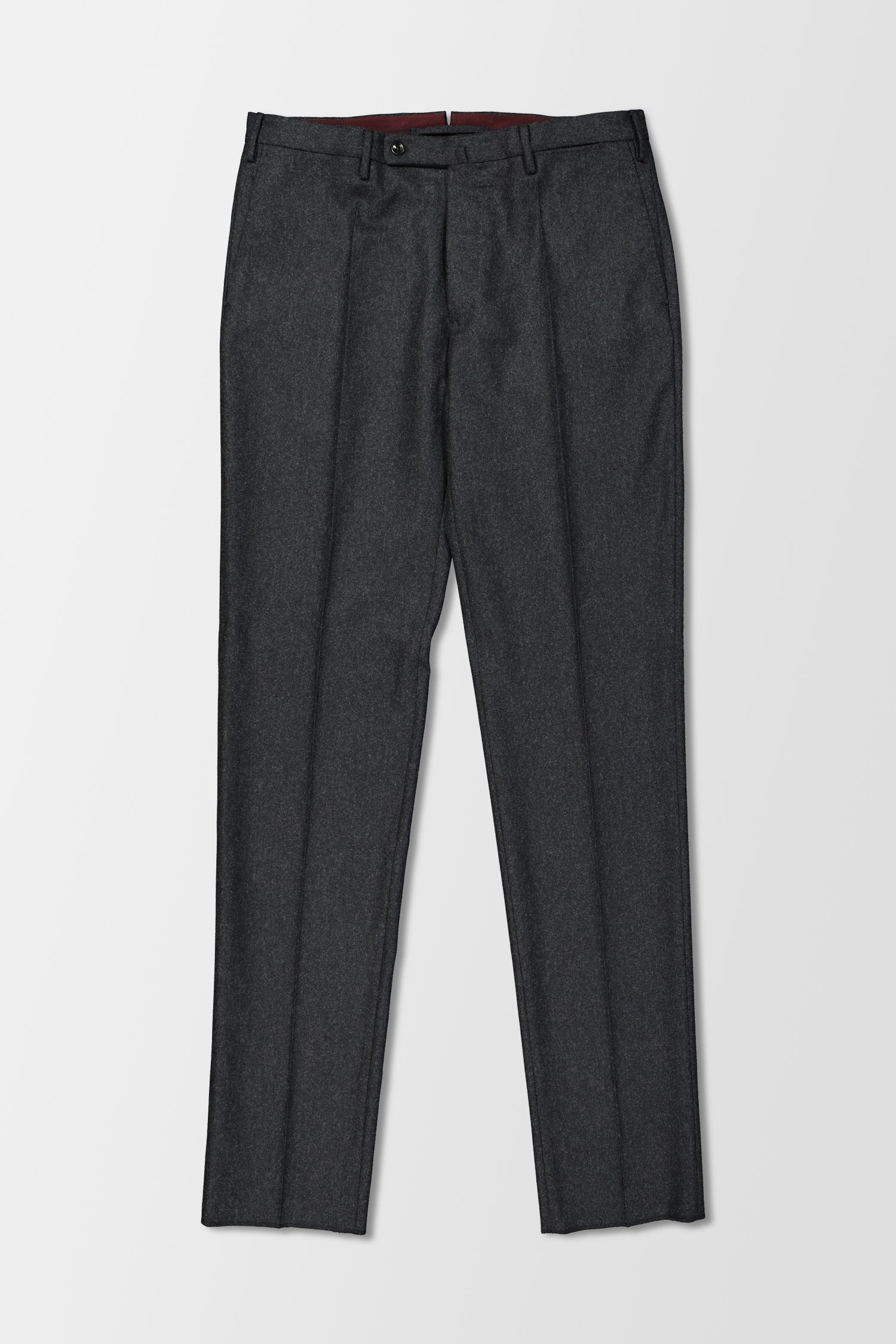 Premium Incotex Dark Grey Dress Pants for Men - Slim Fit Business Trousers for Office & Formal Occasions