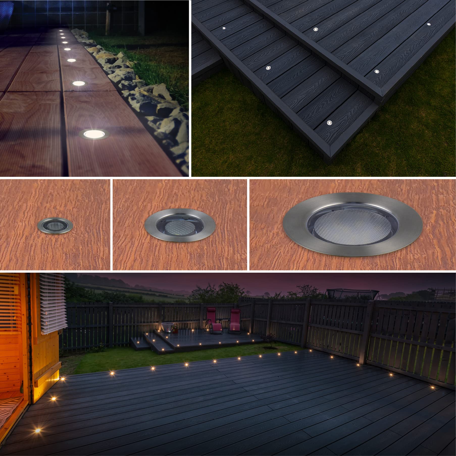 Portico Outdoor LED Driver 12V for Recessed Lights - Weatherproof Landscape Lighting