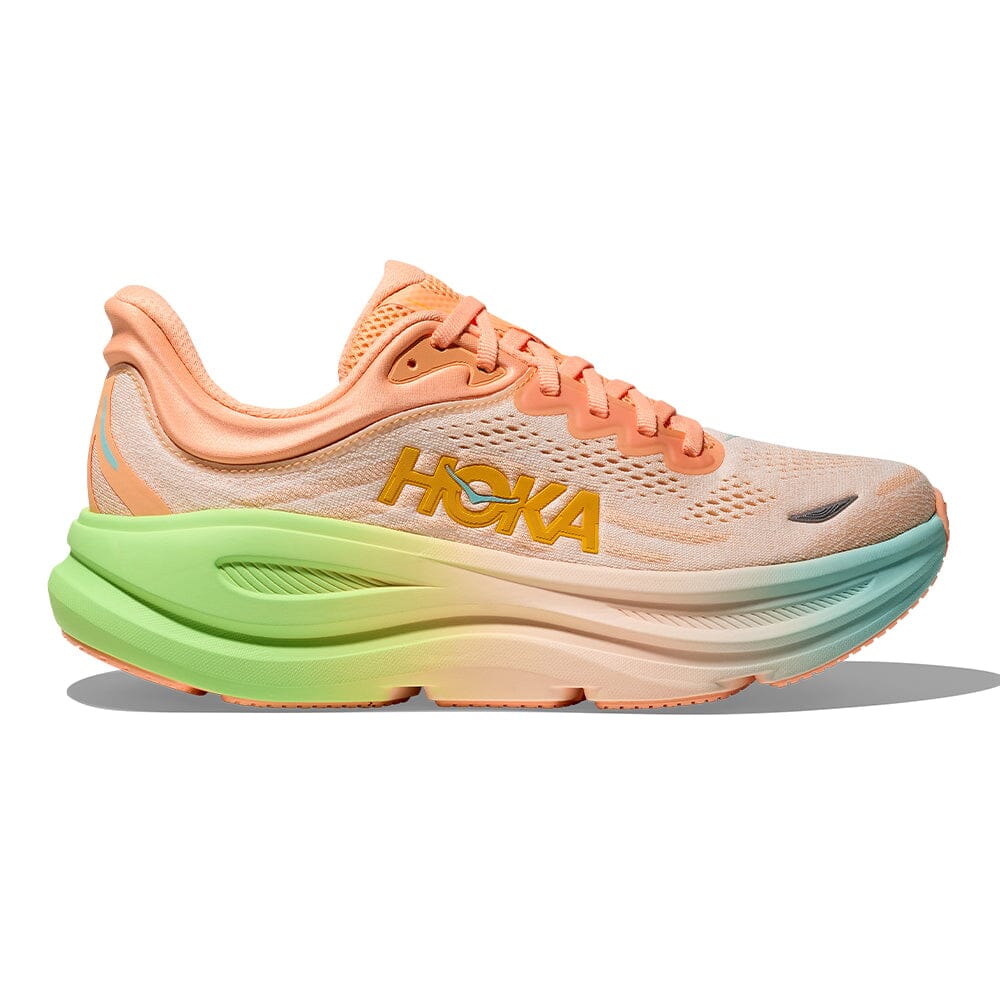 Hoka Women's Bondi 9 Running Shoes - Cushioned Road Running Sneakers for Women with Maximum Support & Comfort | Perfect for Long Distance Running, Jogging, and Daily Workouts
