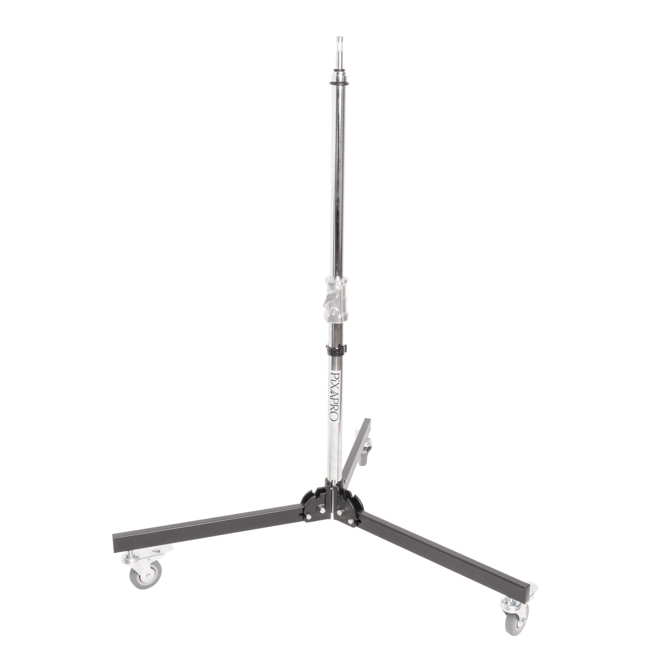 Heavy Duty Stainless Steel Low Boy Roller Stand & Boom Arm - Professional Support for Woodworking, Metalworking, and Construction Projects