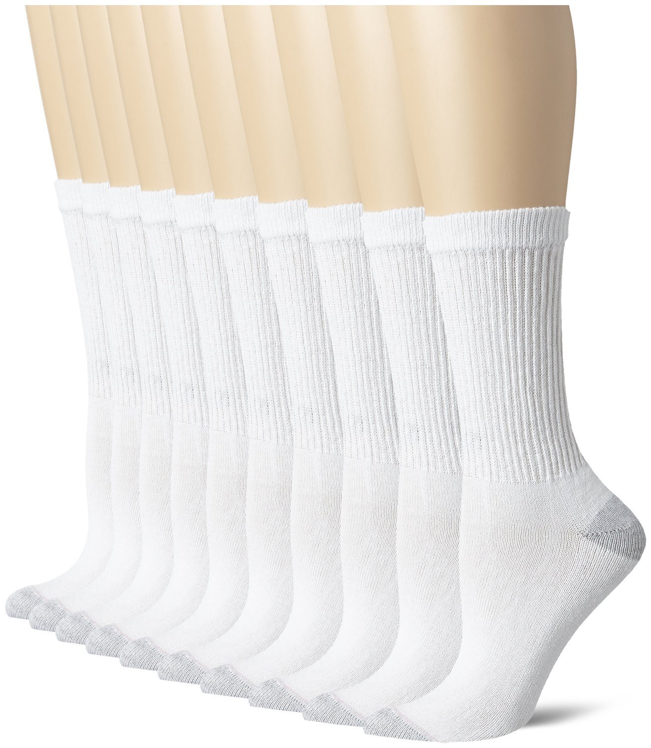 240 Pairs Cotton Crew Socks for Men & Women - Soft Breathable Athletic Socks, Bulk Pack for Sports, Gym, Work & Everyday Wear - Winterlace Comfort Socks